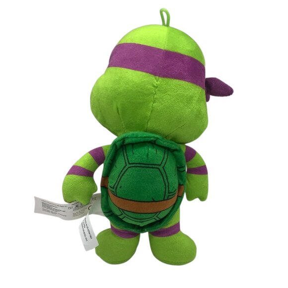 Teenage Mutant Ninja Turtles Donatello Plush Stuffed Toy 9" Nickelodeon 2020 - Picture 3 of 4